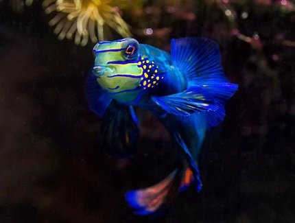 Mandarinleierfisch Aquarium Berlin