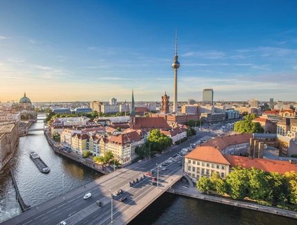 Blick auf Berlin-Mitte mit Fernsehturm
