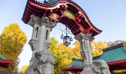 Berliner Attraktion Zoologischer Garten