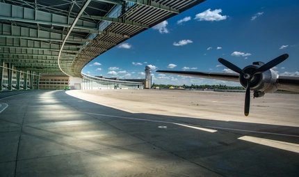 Vorfeld Flughafen Tempelhof