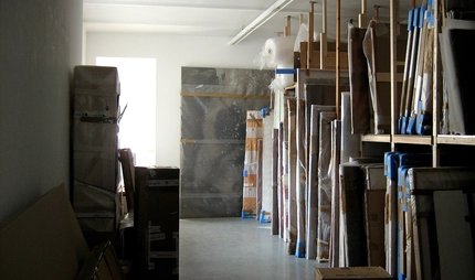 Art in a storage in Berlin
