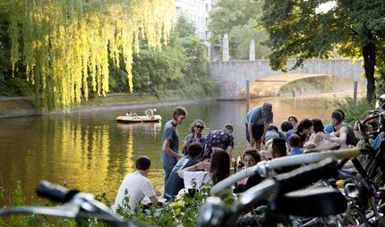 Relaxen am Landwehrkanal